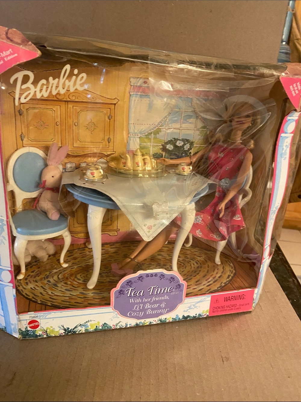 Barbie Tea Time Mattel Gift Set